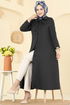 Overcoat 5620EDF311-MS Black - Thumbnail