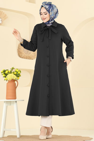 E.D.F. - Overcoat 5620EDF311-MS Black - 403446
