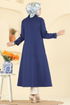 Overcoat 5620EDF311-MS Navy Blue - Thumbnail