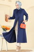 Overcoat 5620EDF311-MS Navy Blue - Thumbnail