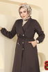 Overcoat 5721EDF311-MS Brown - Thumbnail