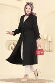 E.D.F. - Overcoat 5732EDF311-MS Black