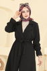 Overcoat 5732EDF311-MS Black - Thumbnail