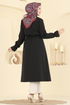 Overcoat 5732EDF311-MS Black - Thumbnail
