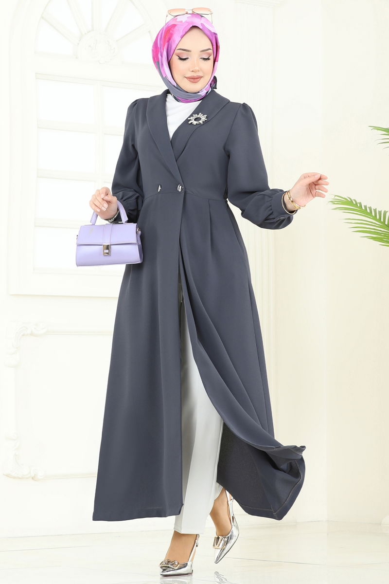 كاب رمادي غامق 6214BSK463-MS