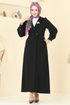 Overcoat 6214BSK463-MS Black - Thumbnail