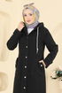 Overcoat 7563ORG1169-MS Black Jeans - Thumbnail