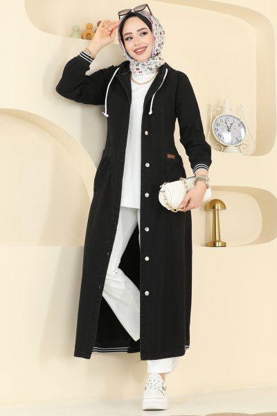 O.R.G. - Overcoat 7603ORG1169-MS Black Jeans