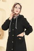 Overcoat 7903ORG1169-MS Black - Thumbnail