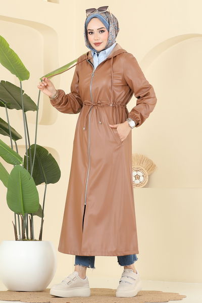 A.B. - Overcoat 8148AB368-MS Tan - 402791