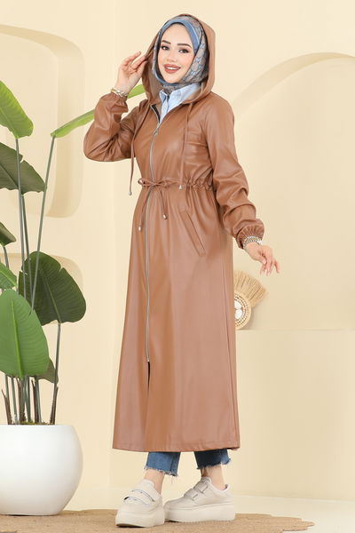 A.B. - Overcoat 8148AB368-MS Tan - 402793