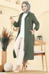Overcoat PL9171-MS Khaki - Thumbnail