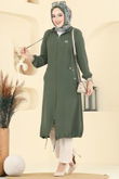 P.L. - Overcoat PL9171-MS Khaki