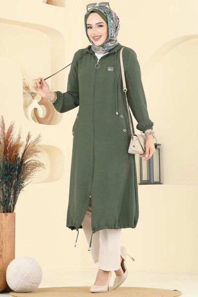 P.L. - Overcoat PL9171-MS Khaki