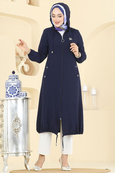 P.L. - Overcoat PL9171-MS Navy Blue - 406558