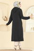 Overcoat PL9186-MS Black - Thumbnail