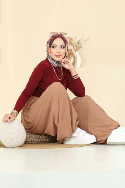 E.R.K. - Pants 0001ERK1158-MS Biscuit