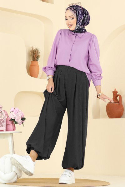 E.R.K. - Pants 0001ERK1158-MS Black