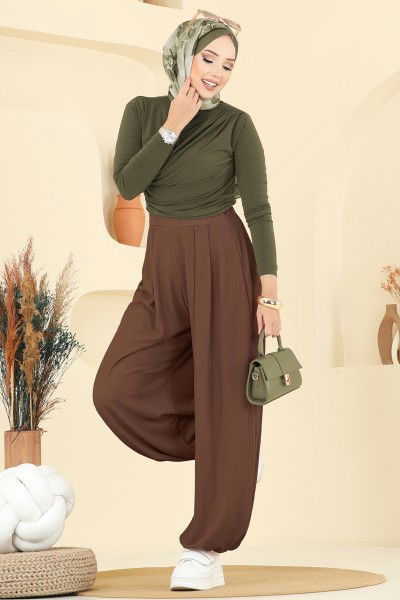 E.R.K. - Pants 0001ERK1158-MS Brown