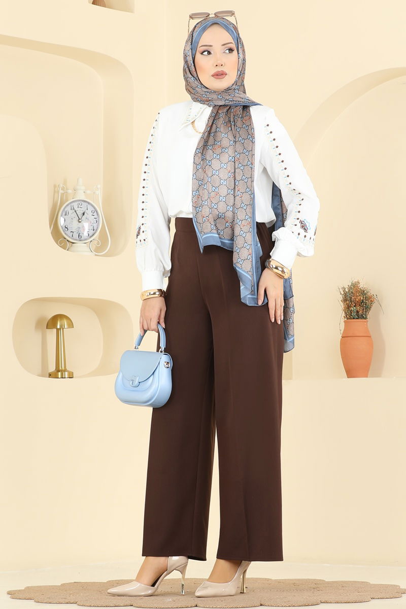 Pants 0651ERK1158-MS Brown