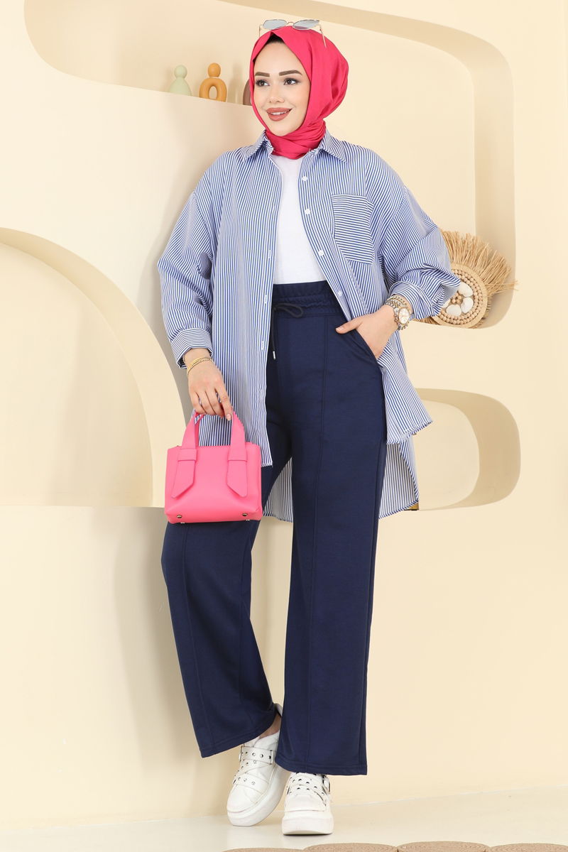 Pants 1016ETT926-MS Navy Blue