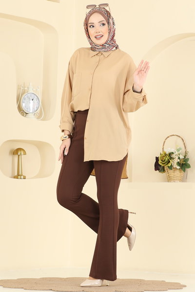 B.R.Z - Pants 1106BRZ597-MS Brown - 427470