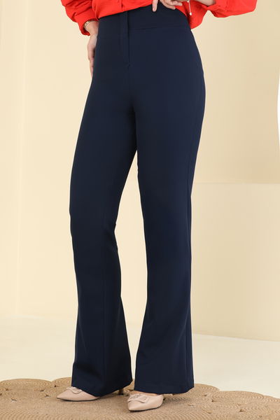 A.B. - Pants 8210AB368-MS Navy Blue - 412616
