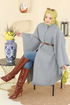 Poncho 1453ANT466-MS Gray - Thumbnail