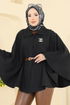 Poncho 5035ERK1158-MS Black - Thumbnail