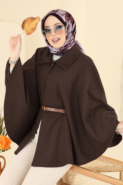 E.R.K. - Poncho 5035ERK1158-MS Brown - 412297