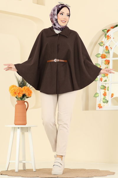 E.R.K. - Poncho 5035ERK1158-MS Brown - 412299