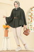 Poncho 5035ERK1158-MS Khaki - Thumbnail