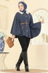 Poncho 5333NFC1010-MS Indigo - Thumbnail