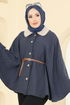 Poncho 5333NFC1010-MS Indigo - Thumbnail