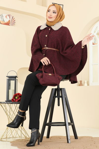 N.F.C. - Poncho 5333NFC1010-MS Red - 409125