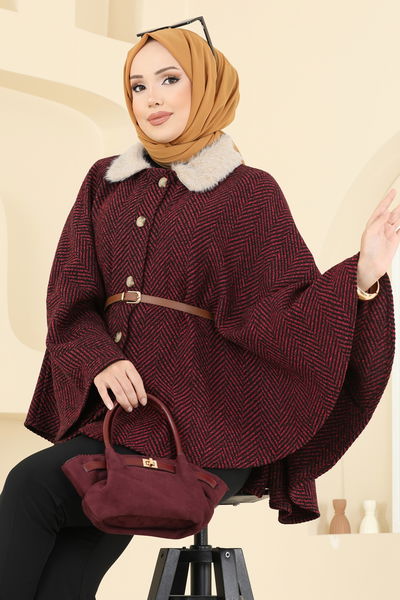 N.F.C. - Poncho 5333NFC1010-MS Red - 409126