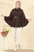 Poncho 6070TEG847-MS Brown - Thumbnail