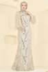 Pul Payet Detaylı Abiye 2847ELCK1161-MS Gold - Thumbnail
