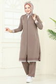 P.L.K. - Şerit Detay Tesettür Takım 9161PLK541-MS Vizyon