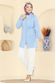 A.S.N. - Shirt 299ASN888-MS Baby Blue