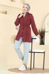 Shirt 299ASN888-MS Burgundy - Thumbnail