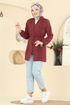 Shirt 299ASN888-MS Burgundy - Thumbnail