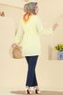 Shirt 299ASN888-MS Light Lemon Yellow - Thumbnail