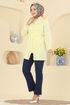Shirt 299ASN888-MS Light Lemon Yellow - Thumbnail