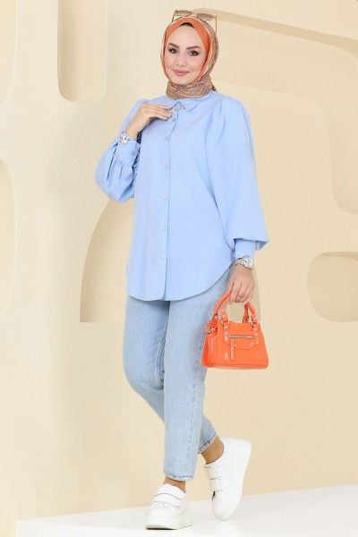 K.T.R. - Shirt 3025KTR750-MS Blue