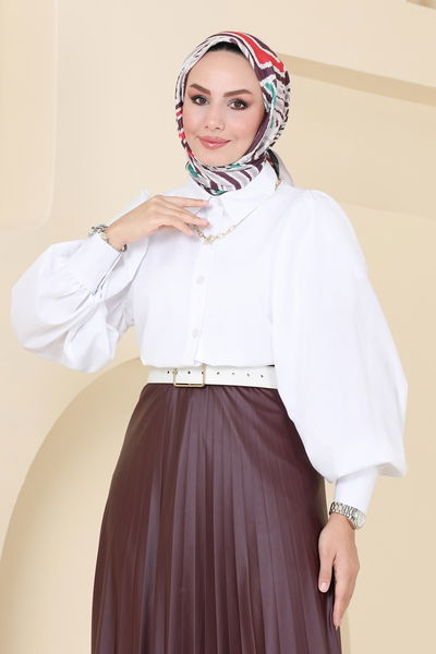 K.T.R. - Shirt 3025KTR750-MS Ecru - 421491