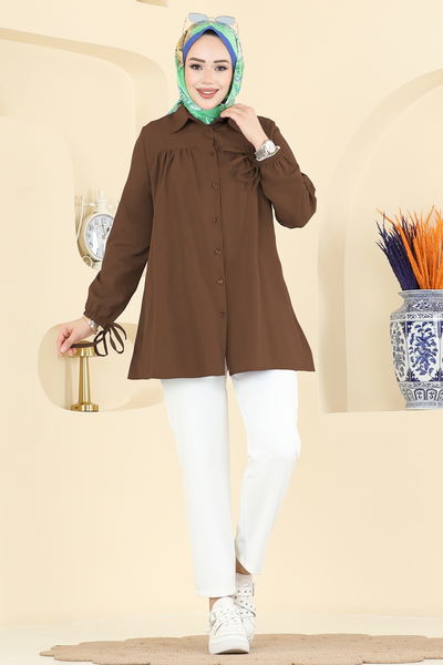 A.S.N. - Shirt 337ASN888-MS Brown - 424311