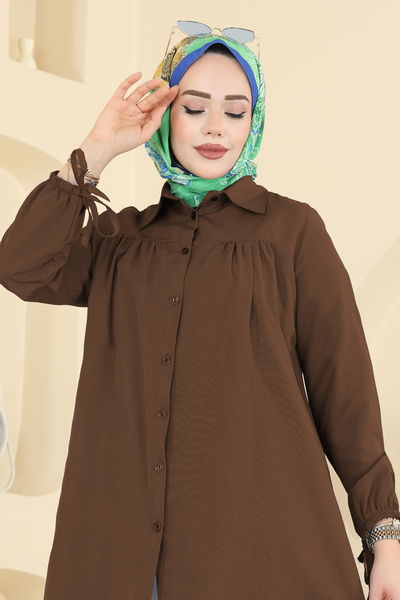 A.S.N. - Shirt 337ASN888-MS Brown - 424312