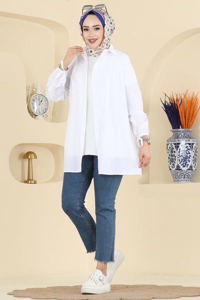 A.S.N. - Shirt 337ASN888-MS Ecru - 424271