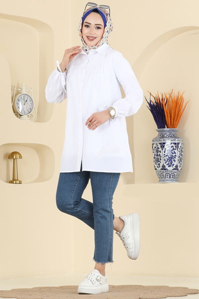 A.S.N. - Shirt 337ASN888-MS Ecru - 424273